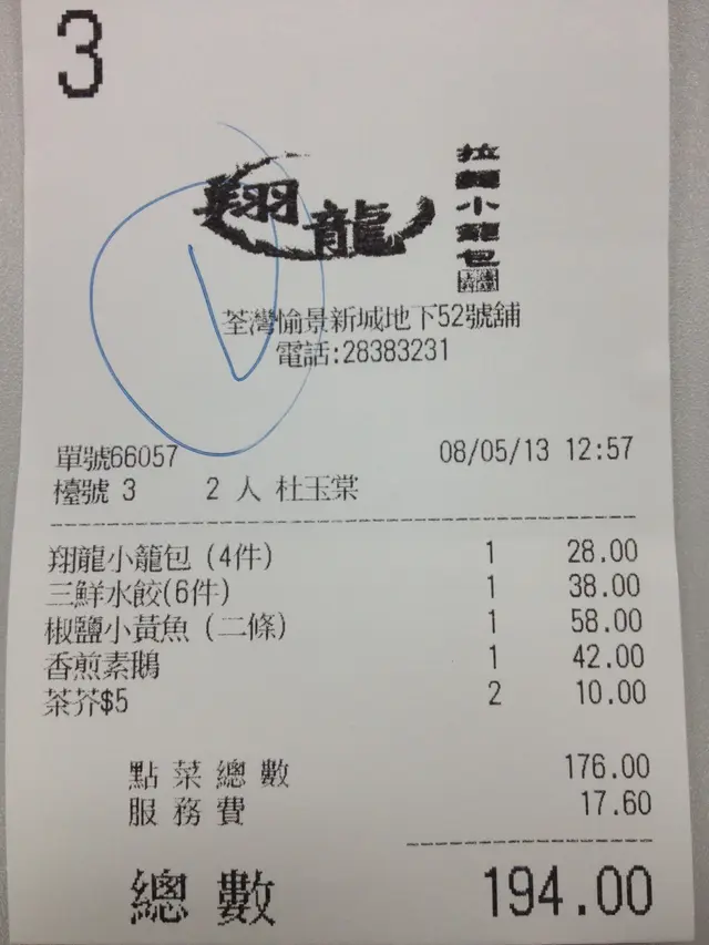 每人一百有找，唔算貴啦！