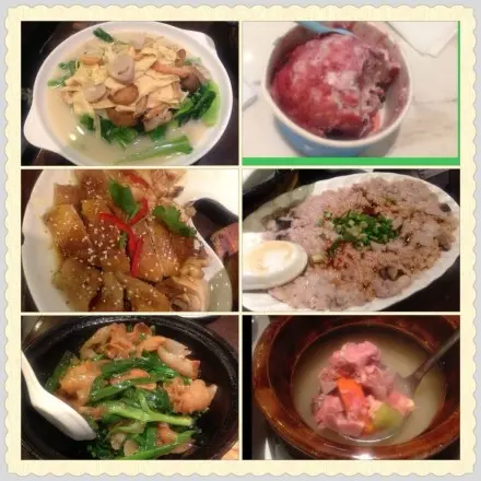 兩個人,點了四菜一湯,肚子生蟲嗎?