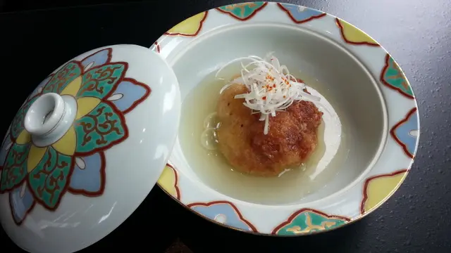 煮物:春筍蝦仁糰子