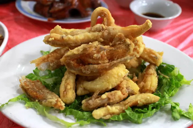 香口好味的椒鹽九肚魚