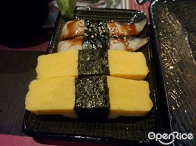 玉子壽司 (2件$10) ; 鰻魚壽司 (2件$18) - 大埔的富山和食料理屋