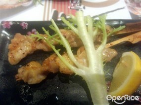 鹽燒雞軟骨串 ($22) - 大埔的富山和食料理屋