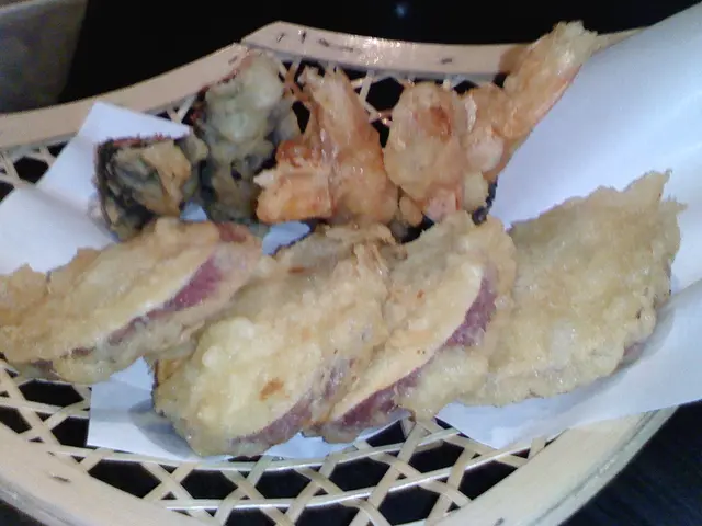 天婦羅中的日夲蕃薯香脆香甜