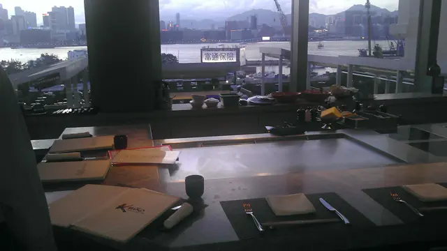 海景看日落