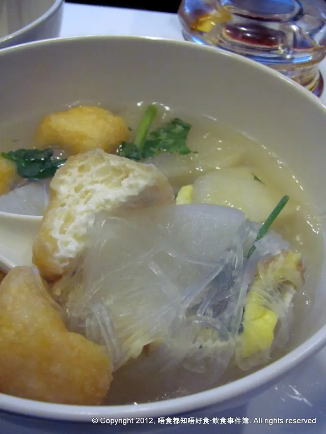 蘿蔔粒帶很輕的澀味