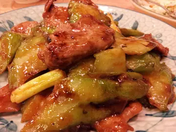 涼瓜炒牛肉