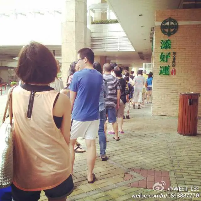 未開門就已經咁多人排隊 /_\