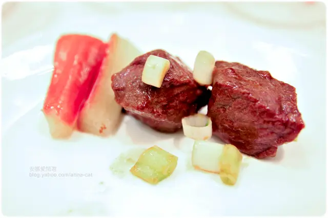 芥末香蔥和牛粒