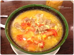 蕃茄蛋牛肉汤饭