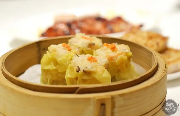 Minced pork dumpling, siew mai - 蚧皇蒸烧卖 (HK$60/-)