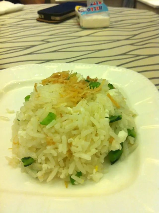 玉蘭瑤柱炒飯，唯一推介