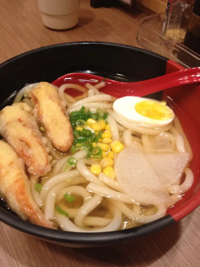 天婦羅竹輪湯烏冬