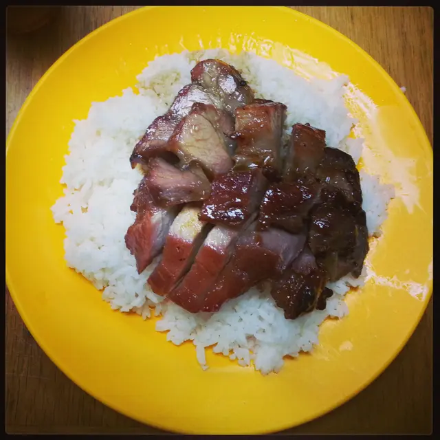 半肥瘦叉燒飯