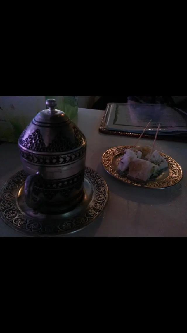 土耳其咖啡和糖果