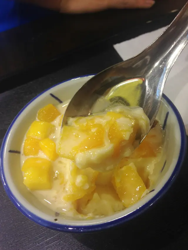 花膠芒果布甸!!