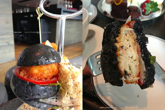 Mini Crab Cake Burger