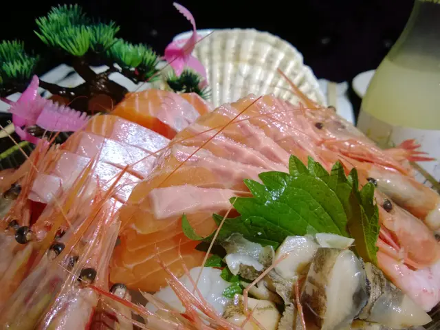 三文魚同鮮帶子十分好~