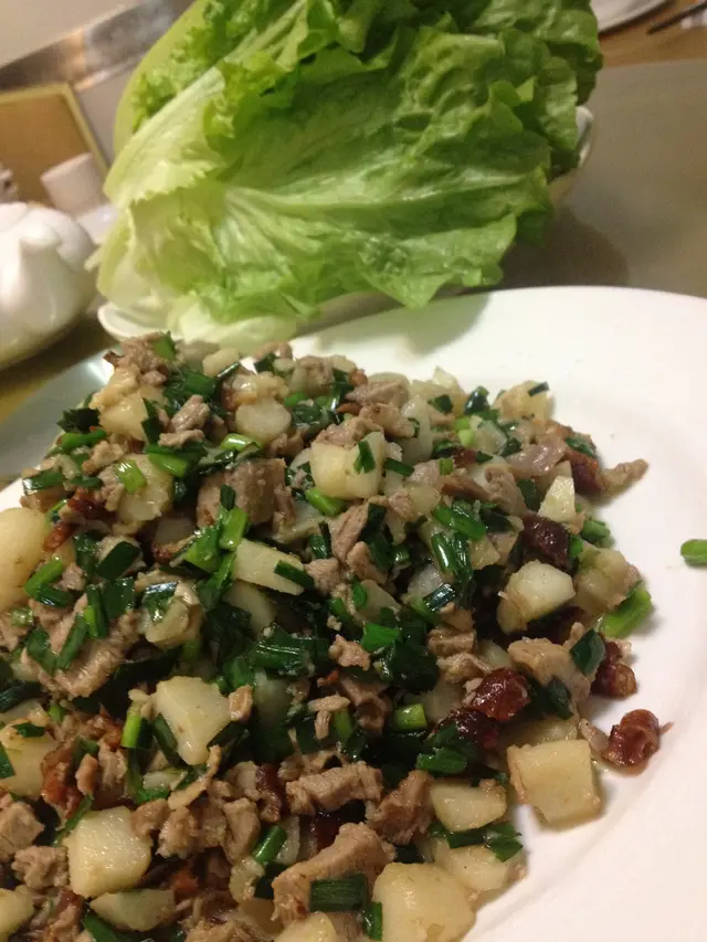 上海鴨菘生菜包