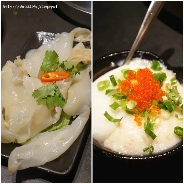 花膠筒,爽滑蟹籽蝦丸