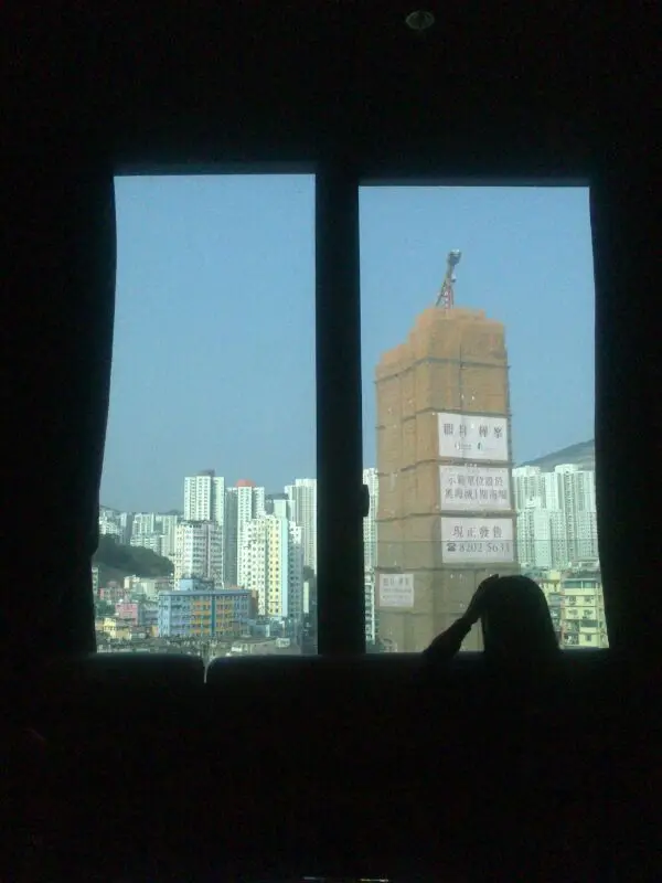 藍天，萬里無雲。那是我xd