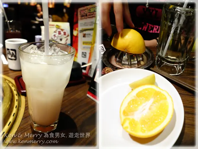 白桃乳酸梳打&柚子梳打