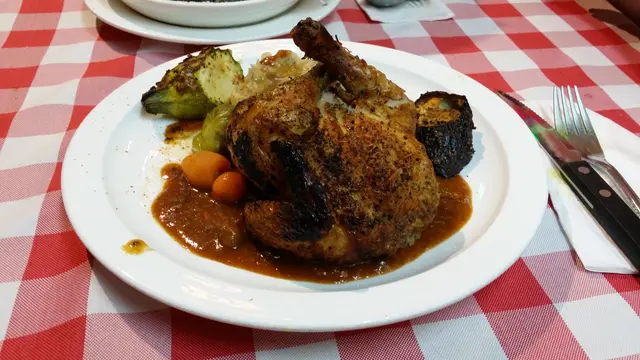 薰衣草薯泥焗香草美國野雞