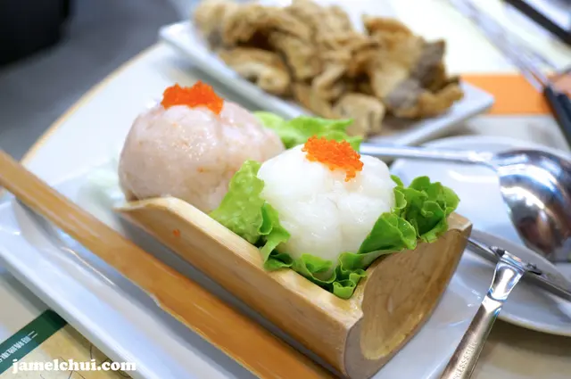 鮮蝦滑與墨魚滑