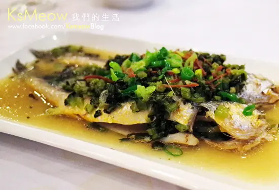 雪火蒸野生小黃魚