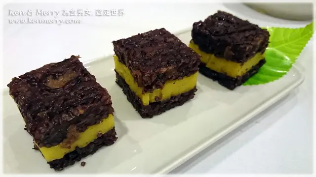 紫米地瓜糕