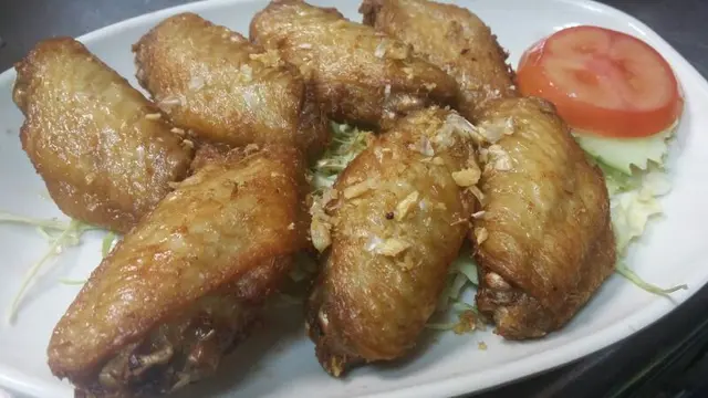 外脆內嫩，沒有厚厚的炸漿