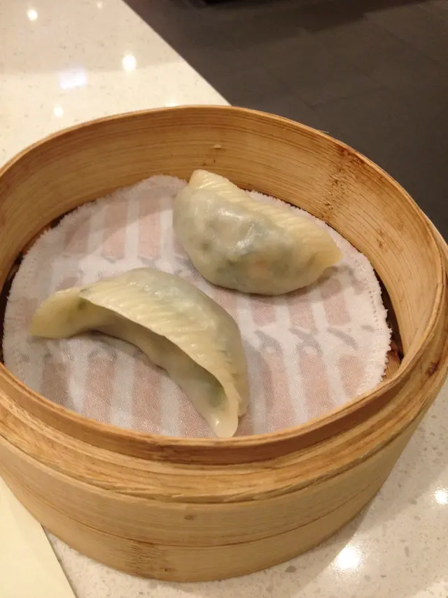 香菇花素蒸餃