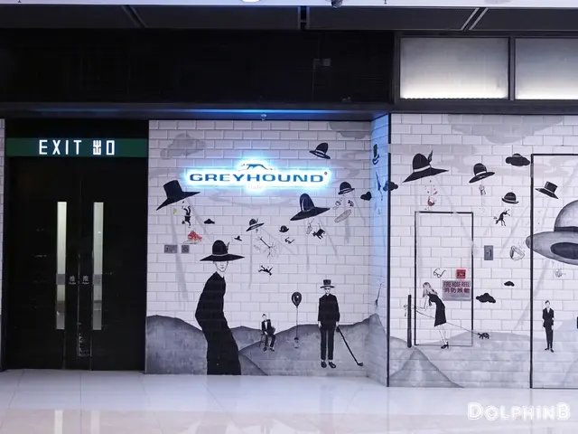 Greyhound Cafe 的環境設計總是讓人印象深刻!