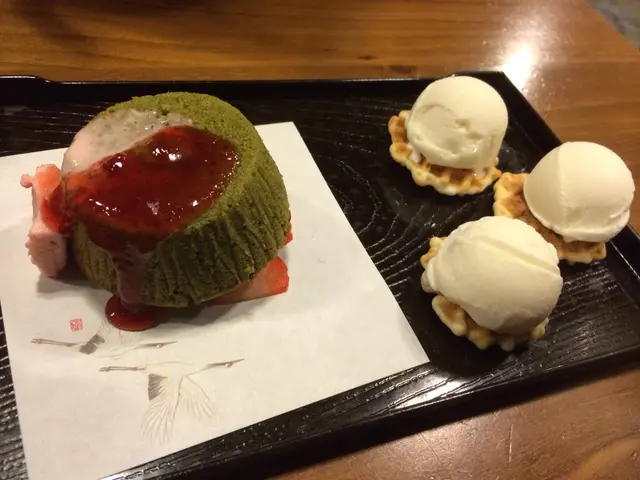 抹茶心太軟配豆腐雪糕