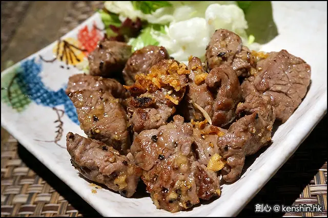 牛肉軟腍又有肉味,蒜下得多香濃惹味