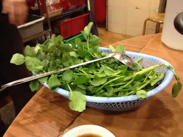 豬骨煲附青菜一碟