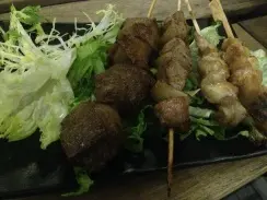 海鹽燒巴西厚切牛舌, A4和牛牛柳粒, 脆雞軟骨