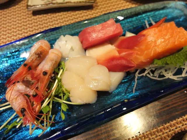 嗌左三次,每次都無漏,帶子既數量係以一隻開3-4件咁上下,好鮮甜,而甜蝦既size好大,三文魚就最厚切,好滿足呀