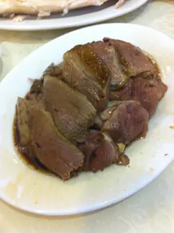 鵝片拼豆腐