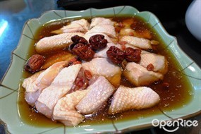 Hua diao chicken - 沙田的盛記盆菜&amp;盛記麵家