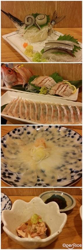 &quot;主廚發辦&quot;的日本直送海產(針魚、喉黑魚、皮剝魚) - 大圍的甘豐寿司
