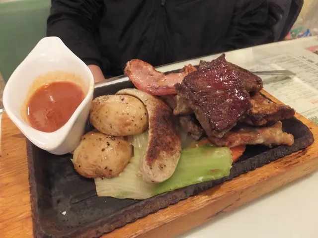 美式雜扒餐配紅酒燒汁