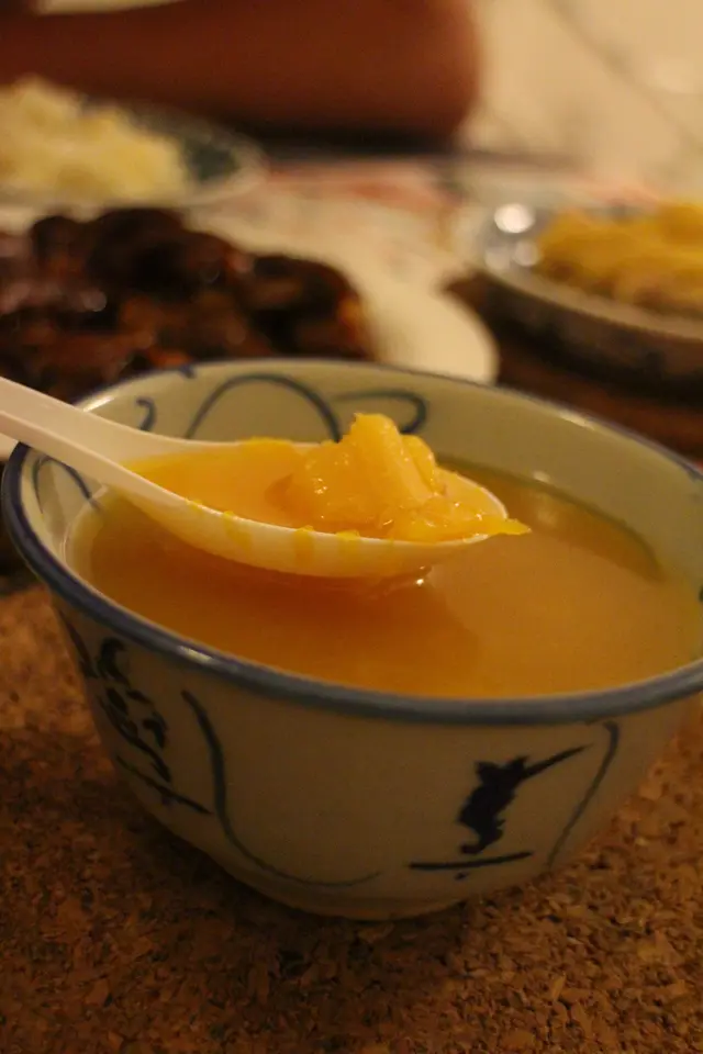 去骨海南雞飯套餐：餐湯