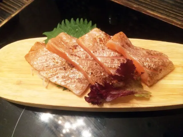 三文魚腩刺生