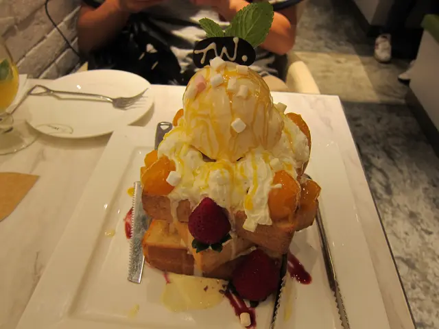 芒果香草蜜糖磚塊