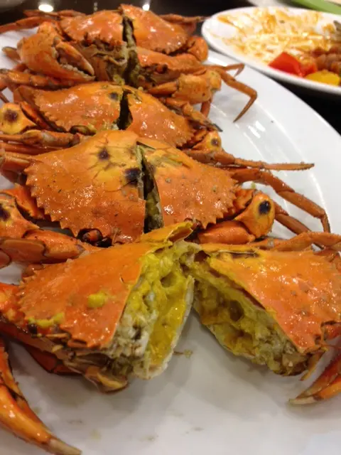 焗得咸香、蟹多膏