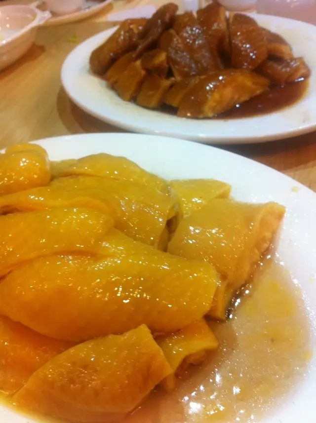 魚露雞、玫瑰(豉油)雞