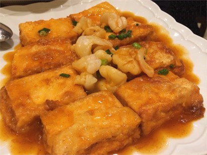 二蝦鍋鎉豆腐