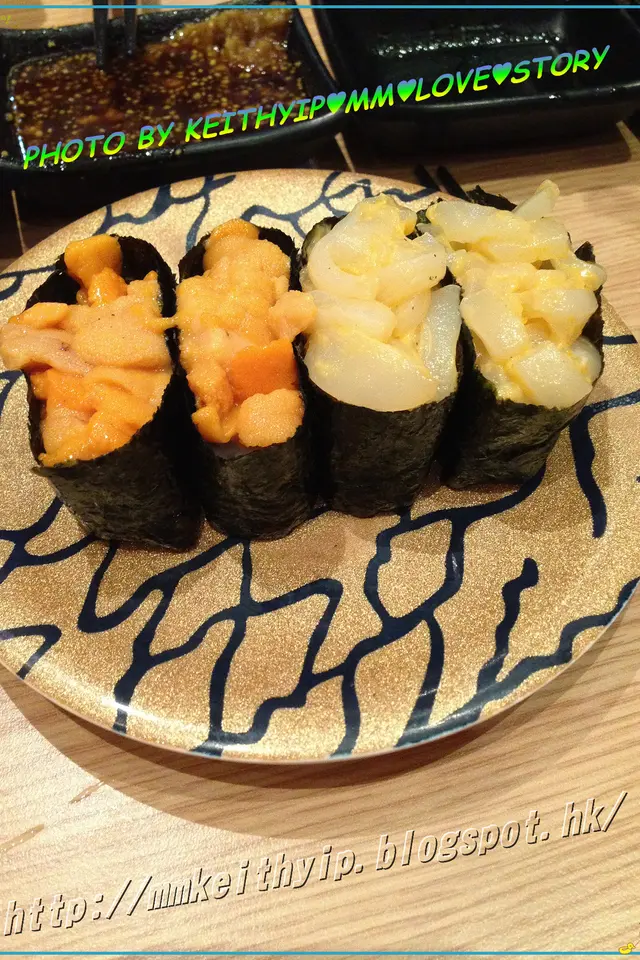 海膽墨魚軍艦&海膽軍艦