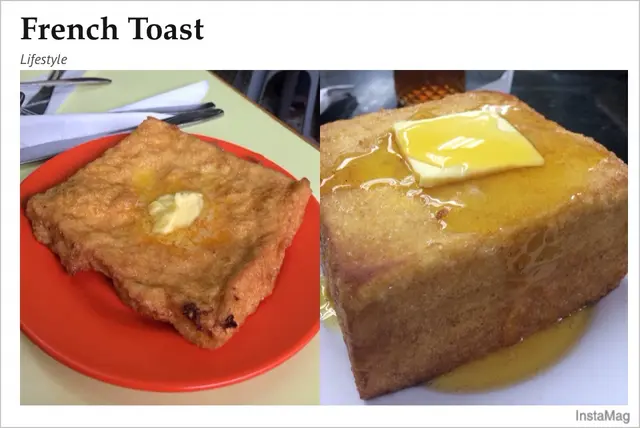 氹仔知名茶記士VS新鴻發厚多士