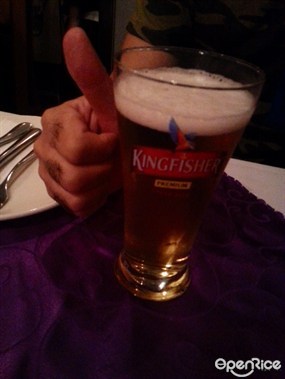 印度啤酒Kingfisher - 佐敦的瑪拉小廚